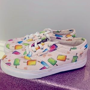 Girls Vans Popsicle Print- 11.5 EUC